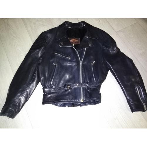 Veste cuir ventcouvert online homme prix